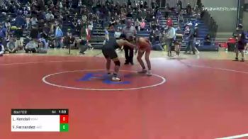 150 lbs Prelims - Levi Kendall, Social Circle USA Takedown vs Fernando Fernandez, Hornets Wrestling Club