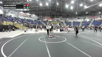 40 lbs Consi Of 4 - Brynn Peterson, Athlos Wrestling vs Briggs Schmalz, No Escape Wrestling