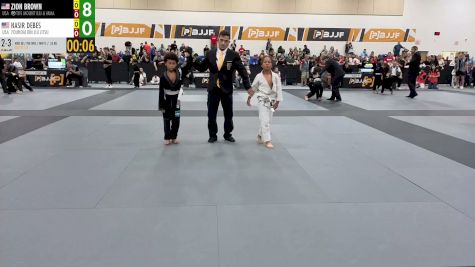 Zion Brown vs Nasir Debes 2026 PBJJF Pan American Jiu-Jitsu Championships