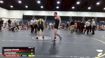 117 lbs Finals (8 Team) - Jackson Stocker, Bad Bass vs Thomas Egley, Great Bridge Wrestlng