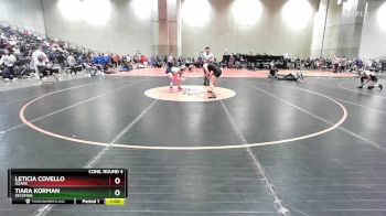 115 lbs Cons. Round 4 - Leticia Covello, Ozark vs Tiara Korman, Seckman