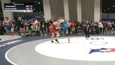 80 kg Champ. Rd Of 64 - Zane Engels, MN Elite Wrestling Club vs Lucius Hayden, Bay Area Dragons Wrestling Center