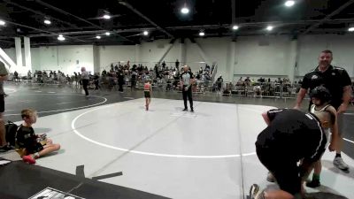 54 lbs Round Of 32 - Brody Peck, Aniciete TC vs Alaina Saavedra, Top Rank Hammers