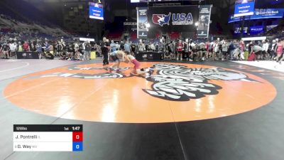 126 lbs Rnd Of 128 - Joseph Pontrelli, IL vs Dominic Way, WV