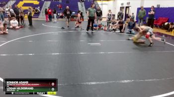 95 lbs Round 2 (6 Team) - Konnor Adams, Palmetto State Wrestling Academy vs Logan Hildebrand, Grizzlies
