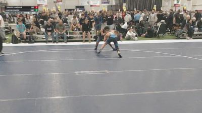 106 lbs Champ. Rd Of 64 - Grady Langham, Threestyle vs Landon Zinser, Big Game Wrestling Club