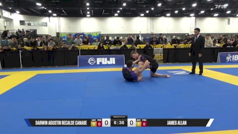 James Allan Sharkey vs Darwin Agustin Recalde Canabe 2025 World IBJJF Jiu-Jitsu No-Gi Championship
