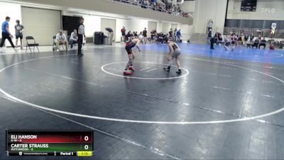 95 lbs Finals (8 Team) - Eli Hanson, K-W vs Carter Strauss, Hutchinson