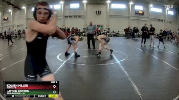 96 lbs Round 5 (10 Team) - Jayden Boston, Neighborhood vs Kolsen Miller, FORGE