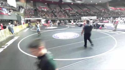 120 lbs Champ. Round 1 - Jaiden Millan-Whitacre, Spring Hills Wrestling vs Shelton Hirsch, Edison High School Wrestling