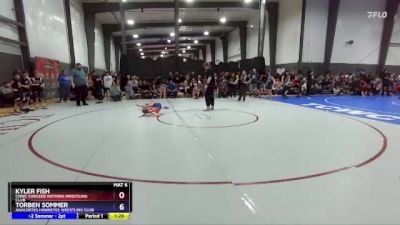 92 lbs Cons. Round 2 - Kyler Fish, CNWC Concede Nothing Wrestling Club vs Torben Sommer, Anacortes Hawkeyes Wrestling Club