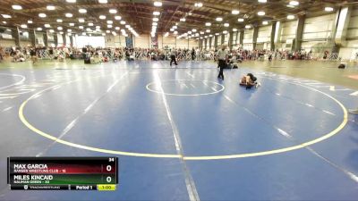 80 lbs Rd# 9- 2:15pm Saturday Final Pool - Miles Kincaid, Nauman Green vs Max Garcia, Ranger Wrestling Club