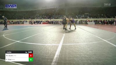 Consi Of 8 #2 - Marley Scott, Chickasha Wrestling vs Poncho Diaz, Warner High School