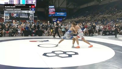 165 lbs Champ. Rd Of 128 - Blake Allen, Vermont vs Rodrigo Salinas, Illinois