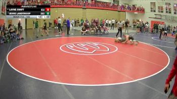 126 lbs Champ. Round 3 - Jesse Landtroop, Sweet Home vs Layne Swift, Kelso