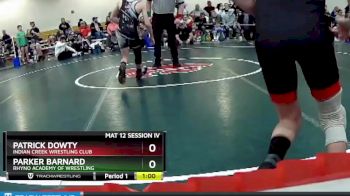 102 lbs Champ. Round 3 - Patrick Dowty, Indian Creek Wrestling Club vs Parker Barnard, Rhyno Academy Of Wrestling