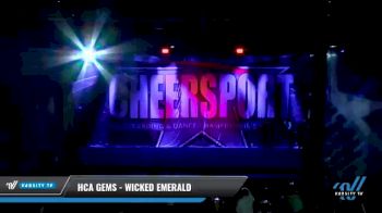 HCA Gems - Wicked Emerald [2021 L3 Junior - D2 - Medium Day 2] 2021 CHEERSPORT National Cheerleading Championship