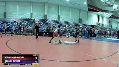 102 lbs Champ. Round 1 - Adonis Washington, IL vs Rooney Olmedo, MI