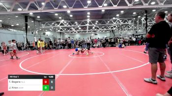 80 lbs Rr Rnd 1 - Tripp Rogers, PA Alliance MS A vs James Knox, Scorpions