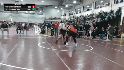 215 lbs Round Of 16 - Logan O'Connell, Mount Greylock vs Kyle DeVincent, Marlborough
