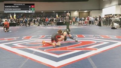 106 lbs Consi Of 64 #2 - Hunter Phillips, NY vs Stephen Bagocius, NJ