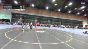 120 lbs Cons. Round 3 - Braylon Byrd, Churchill County vs Jadyn Dewart, Reed