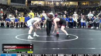 152 lbs Semis - Kyler Knaack, 1-Don Bosco vs Jackson Carey, 4-Nashua-Plainfield