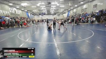 125 lbs Cons. Round 2 - Liam Harper, Wasatch Wrestling Club vs Zachary Peshell, Riverton Wolf Pack Wrestling
