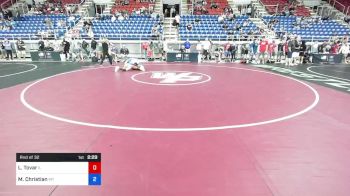 220 lbs Rnd Of 32 - Leonardo Tovar, Illinois vs Mason Christian, Montana