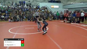 60 lbs Quarterfinal - Dayne Drewery, West Allegheny vs Dominic Mignanelli, Seneca Valley
