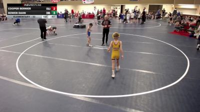 Elementary - 56 lbs Briggs Dickey, Forest Lake vs Zayden Hempstead, Simley