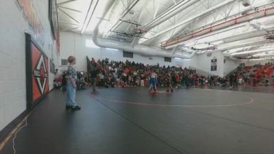 89-92 lbs Round 3 - Carson Grant, Lovell Middle School vs Gage Larson, Worland Middle School