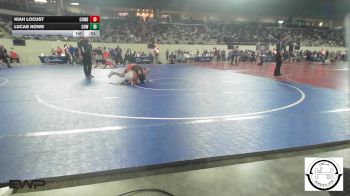 120 lbs Consolation - Kiah Locust, Cowboy Wrestling Club vs Lucas Howe, Coweta