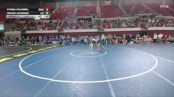 140 lbs Round 2 - Quarters & 1st Wb (16 Team) - Nevaeh Altringer, Azle vs Kynnia Colombel, Frisco