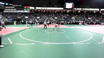 110 lbs Cons. Round 3 - Oliver Waller, MVL1 vs Justin Smith, FOWCA