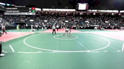 110 lbs Cons. Round 3 - Oliver Waller, MVL1 vs Justin Smith, FOWCA