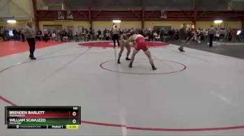 165 lbs Cons. Round 4 - Brenden Barlett, Wadsworth vs William Scavuzzo, Highland