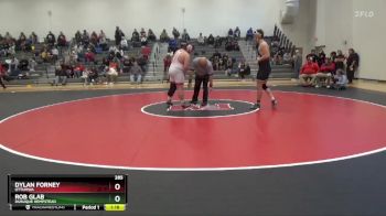 285 lbs Cons. Semi - Rob Glab, Dubuque Hempstead vs Dylan Forney, Ottumwa