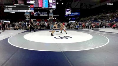 175 lbs Cons. Rd Of 64 - Lucas Valdez, CA vs Jak Rose, IN