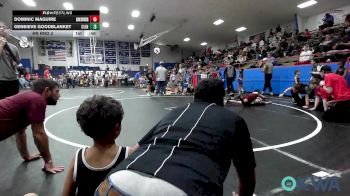 52-55 lbs Rr Rnd 2 - Dominic Maguire, Skiatook Youth Wrestling vs Geneieve Goodblanket, Clinton Youth Wrestling