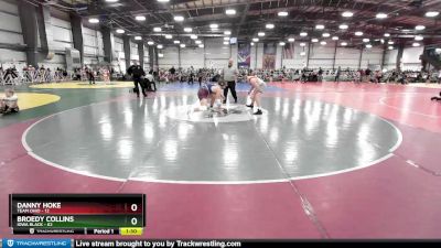 210 lbs Rd# 9- 2:15pm Saturday Final Pool - Danny Hoke, Team Ohio vs Broedy Collins, Iowa Black