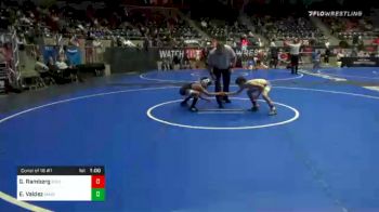 70 lbs Consolation - Greg Ramberg, Bison WC vs Eli Valdez, Maverick Elite