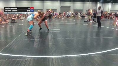 170 lbs Round 3 (10 Team) - Danika Mealer, TN Tyrants vs Hannah Crowe, Storm