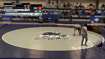 149 lbs Alex Lopez, Central Baptist (Ark.) vs Mason Scholtz, Benedictine College