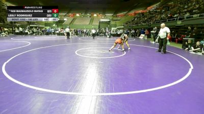 190 lbs Consi Of 4 - Tasi Maumausolo Matagi, Nipomo vs Lesly Rodriguez, Caruthers
