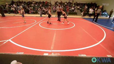 67 lbs Rr Rnd 5 - Skyler Sam, Sallisaw Takedown Club vs Creed Hawkins, Sallisaw Takedown Club