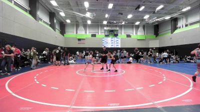81 lbs Rr Rnd 1 - Sascha Trujillo, Bison Takedown Wrestling Club vs Adriana George, South Georgia Athletic Club