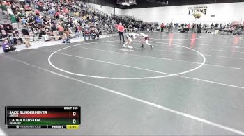 126 lbs Cons. Round 2 - Jack Sundermeyer, Antigo vs Caden Kersten, Denmark