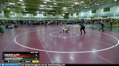 60 lbs Champ. Round 2 - Carson Butterick, Sturgis Youth Wrestling vs Kaejrick Clark, American Outlaws