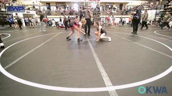 91 lbs Rr Rnd 3 - Brayleigh Cooper, Tecumseh Youth Wrestling vs Jaxyn Priest, Redskins Wrestling Club